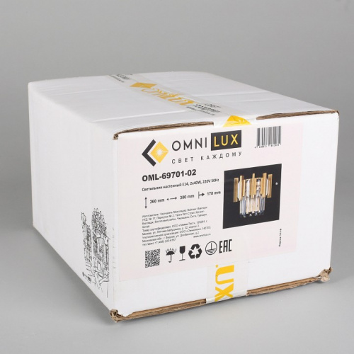 Накладной светильник Omnilux Gaeta OML-69701-02 фото 4