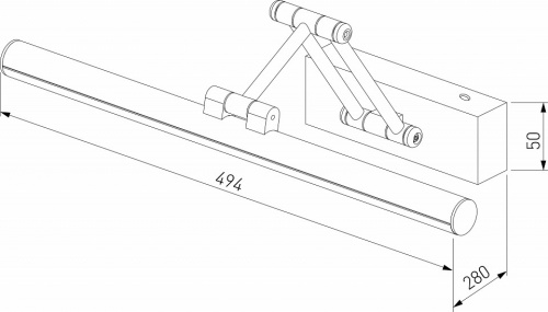 Подсветка для картины Elektrostandard Monza a064136 фото 3