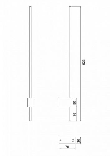 Бра Maytoni Pars C070WL-L6GB3K фото 3