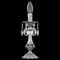 Настольная лампа декоративная Bohemia Ivele Crystal 7200 72100L/1-26 Ni