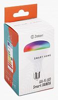 Лампа светодиодная с управлением через Wi-Fi Zetton Smart Wi-Fi Bulb E27 8Вт 6500K ZTSHLBRGBCWE274RU