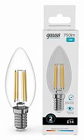 Лампа светодиодная Gauss Filament Elementary E14 12Вт 4100K 32122