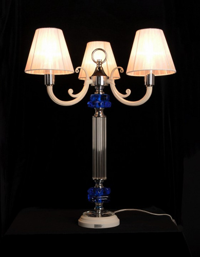 Настольная лампа декоративная Manne Manne TL.7810-3 BLUE фото 2