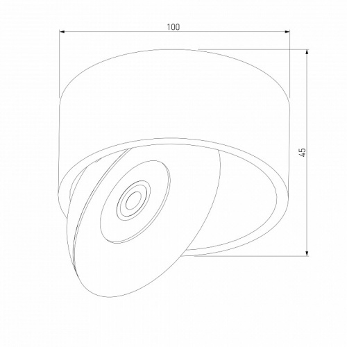 Накладной светильник Elektrostandard Glide a059332 фото 3