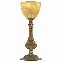 Настольная лампа декоративная Bohemia Ivele Crystal 7100 71100L/15 GW P1 Rose