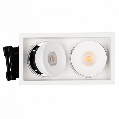 Встраиваемый светильник Arlight CL-SIMPLE-S148x80-2x9W Warm3000 (WH, 45 deg) 026876 фото 8