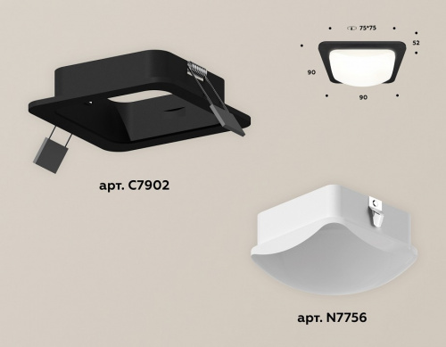 Встраиваемый светильник Ambrella Light XC XC7902014 фото 2