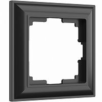 Рамка на 1 пост Werkel WL14 WL14-Frame-01 (черный матовый)