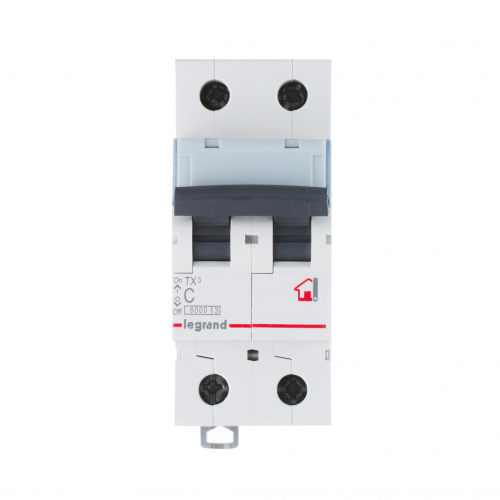 Выключатель автоматический двухполюсный 25А C TX3 6кА